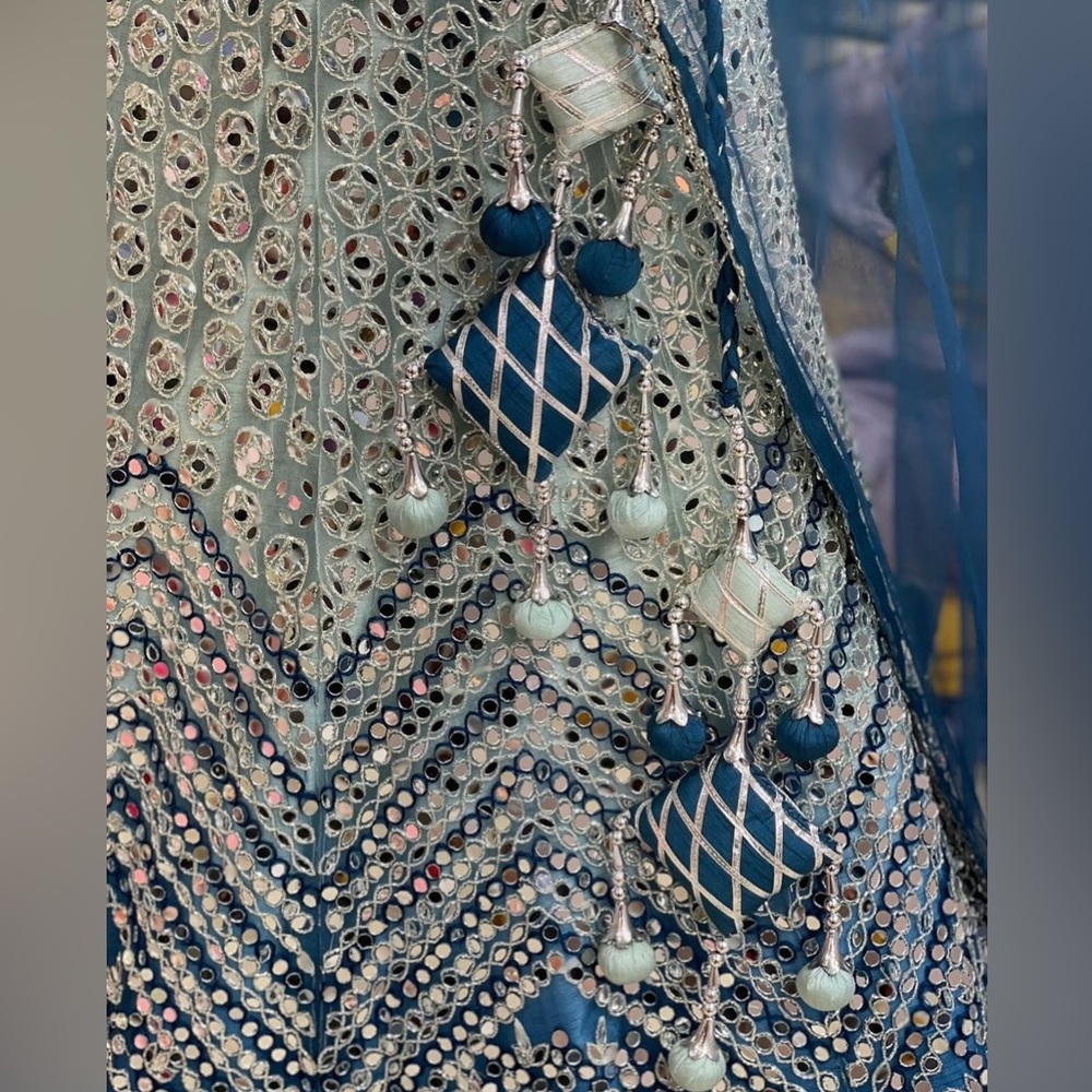 Indian Pakistani full mirror dress